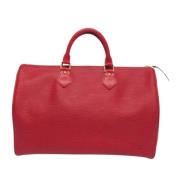 Louis Vuitton Vintage Pre-owned Laeder louis-vuitton-vskor Red, Dam