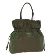 Prada Vintage Pre-owned Nylon prada-vskor Green, Dam