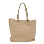 Prada Vintage Pre-owned Laeder prada-vskor Beige, Dam