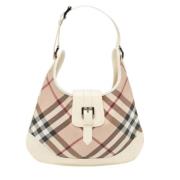 Burberry Vintage Pre-owned Laeder handvskor White, Dam