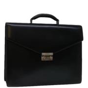 Salvatore Ferragamo Pre-owned Pre-owned Laeder handvskor Black, Dam