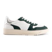 National Standard Handgjorda Silvergreen Sneakers Green, Dam