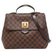 Louis Vuitton Vintage Pre-owned Laeder handvskor Brown, Dam