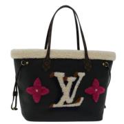 Louis Vuitton Vintage Pre-owned Canvas axelremsvskor Black, Dam