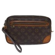 Louis Vuitton Vintage Pre-owned Canvas kuvertvskor Brown, Dam