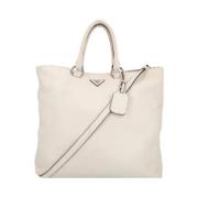 Prada Vintage Pre-owned Laeder totevskor Beige, Dam