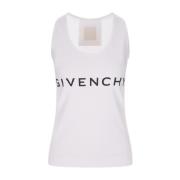 Givenchy Crew-neck Tank Top White, Dam