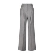 Hugo Boss Elegant Randiga Byxor Gray, Dam