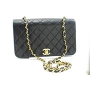 Chanel Vintage Pre-owned Laeder chanel-vskor Black, Dam