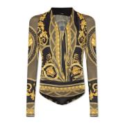 Versace Mönstrad bodysuit Multicolor, Dam