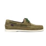 Sebago Sailor Shoes Green, Herr