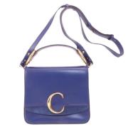 Chloé Pre-owned Pre-owned Laeder axelremsvskor Purple, Dam