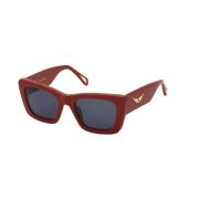 Zadig & Voltaire Röd Blank Solglasögon Röklins Red, Unisex