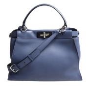 Fendi Vintage Pre-owned Laeder fendi-vskor Blue, Dam