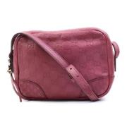 Gucci Vintage Pre-owned Laeder gucci-vskor Purple, Dam