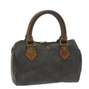 Louis Vuitton Vintage Pre-owned Canvas louis-vuitton-vskor Brown, Dam