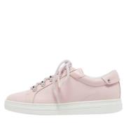 Jimmy Choo Pre-owned Pre-owned Laeder sneakers Pink, Dam