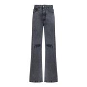 MM6 Maison Margiela Svarta Jeans Black, Dam