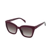 Tous Shiny Bordeaux Solglasögon Brun Gradient Brown, Unisex