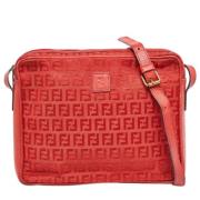 Fendi Vintage Pre-owned Canvas fendi-vskor Red, Dam