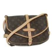 Louis Vuitton Vintage Pre-owned Canvas louis-vuitton-vskor Brown, Dam