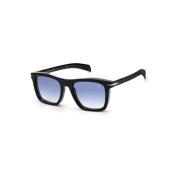 Eyewear by David Beckham Svart Ram Solglasögon Black, Unisex