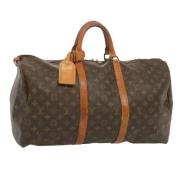 Louis Vuitton Vintage Pre-owned Canvas louis-vuitton-vskor Brown, Dam