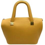 Celine Vintage Pre-owned Laeder celine-vskor Yellow, Dam