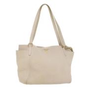 Prada Vintage Pre-owned Laeder prada-vskor Beige, Dam