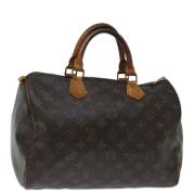 Louis Vuitton Vintage Pre-owned Canvas louis-vuitton-vskor Brown, Dam