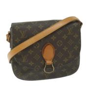 Louis Vuitton Vintage Pre-owned Canvas louis-vuitton-vskor Brown, Dam