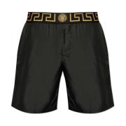 Versace Badshorts med logotyp Black, Herr