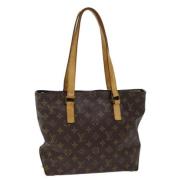 Louis Vuitton Vintage Pre-owned Canvas handvskor Brown, Dam