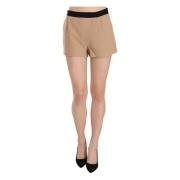 Costume National Short Shorts Beige, Dam