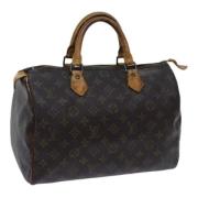 Louis Vuitton Vintage Pre-owned Canvas louis-vuitton-vskor Brown, Dam