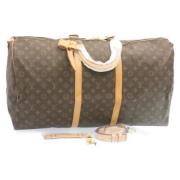 Louis Vuitton Vintage Pre-owned Canvas handvskor Brown, Dam