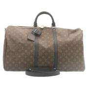 Louis Vuitton Vintage Pre-owned Canvas handvskor Brown, Dam