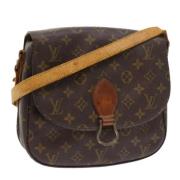 Louis Vuitton Vintage Pre-owned Canvas louis-vuitton-vskor Brown, Dam