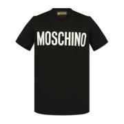 Moschino T-shirt med logotyp Black, Herr