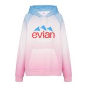 Balmain x Evian - Gradient hoodie Multicolor, Dam