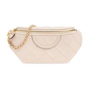 Tory Burch Bältesväska Fleming Soft Beige, Dam