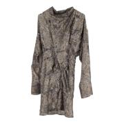 Isabel Marant Pre-owned Pre-owned Silke klnningar Brown, Dam