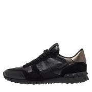 Valentino Vintage Pre-owned Canvas sneakers Black, Herr