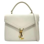 Yves Saint Laurent Vintage Pre-owned Tyg handvskor Beige, Dam