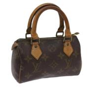 Louis Vuitton Vintage Pre-owned Canvas louis-vuitton-vskor Brown, Dam