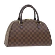 Louis Vuitton Vintage Pre-owned Canvas louis-vuitton-vskor Brown, Dam