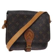 Louis Vuitton Vintage Pre-owned Canvas louis-vuitton-vskor Brown, Dam