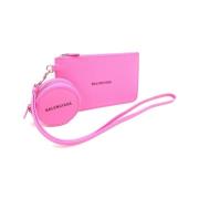 Balenciaga Vintage Pre-owned Laeder necessrer Pink, Dam