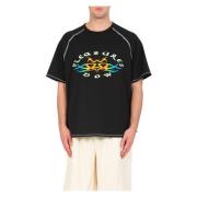 Pleasures Raglan Adventure Sport Tee Black, Herr