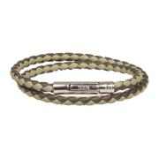 Tod's Dubbel Twist MyColors Armband i Grön/Brun Green, Herr